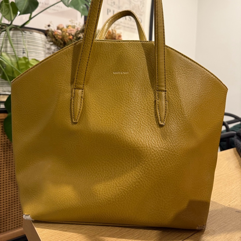 Matt & Nat Yellow Tote Bag